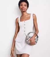 LOFT Versa Crepe Drape Tank Pocket Vest