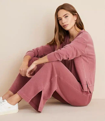 Lou & Grey Washed Cozy Cotton Sweatshirt