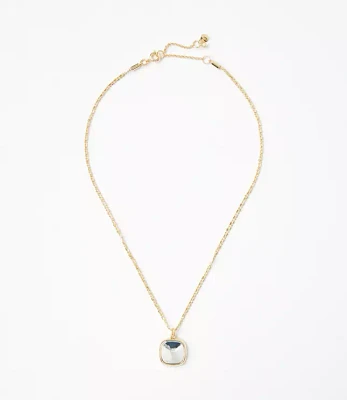 Mixed Metal Pendant Necklace