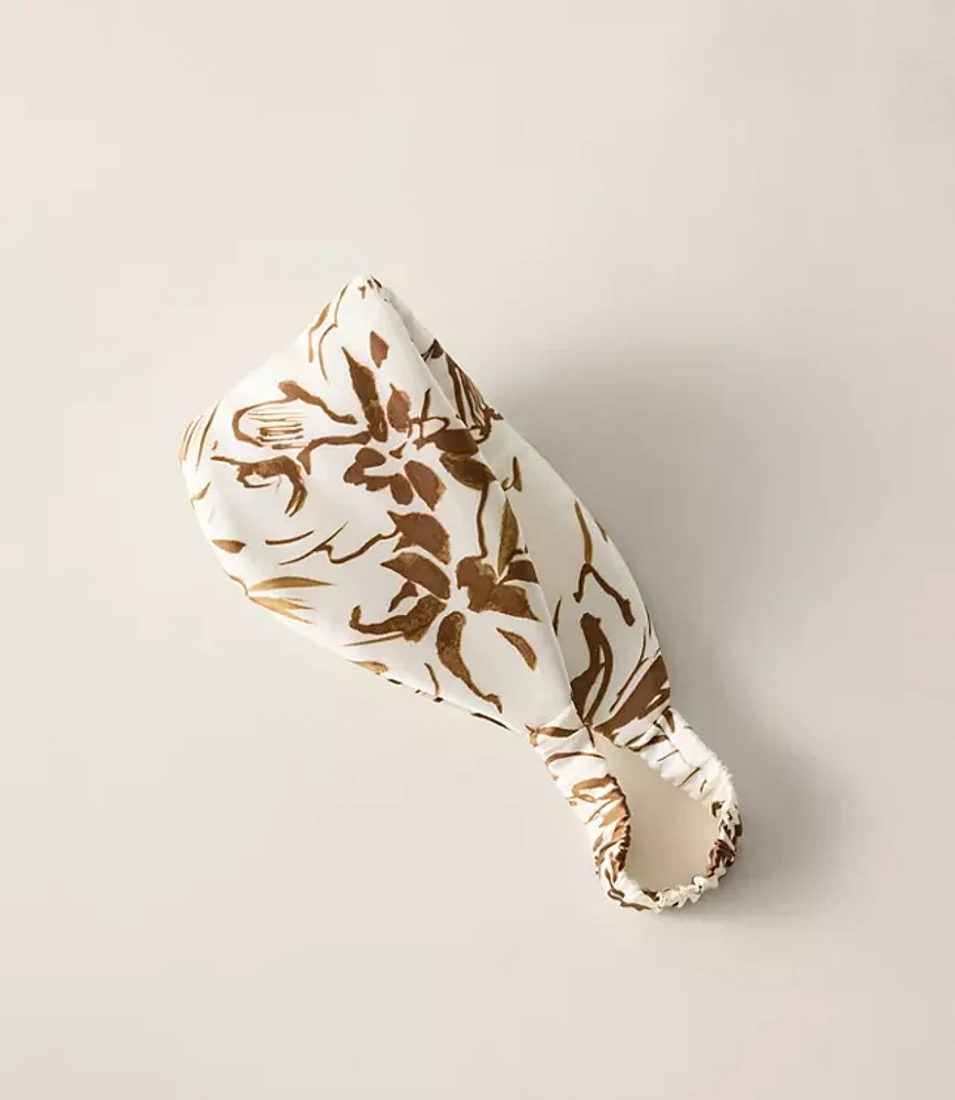 Haven Well Within Tropical Blooms Washable Silk Puffer Eye Mask