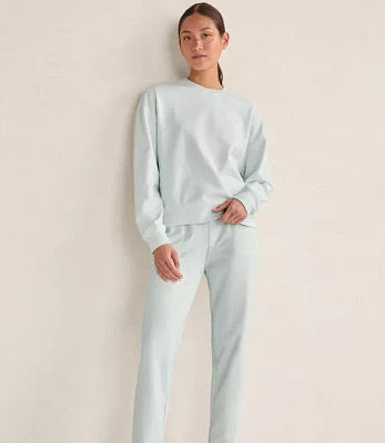 Haven Well Within Garment-Dyed Organic Cotton Terry Crewneck