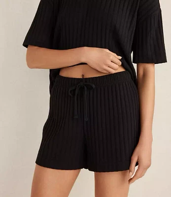 Haven Well Within Cotton Wide Rib Shorts