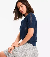 Bobble Raglan Sweater Tee