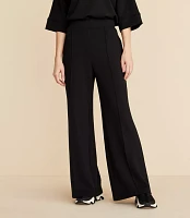 Petite Lou & Grey Scubasoft Pintucked Wide Leg Pants