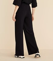 Petite Lou & Grey Scubasoft Pintucked Wide Leg Pants