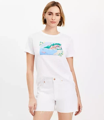 Petite Positano Everyday Crew Tee
