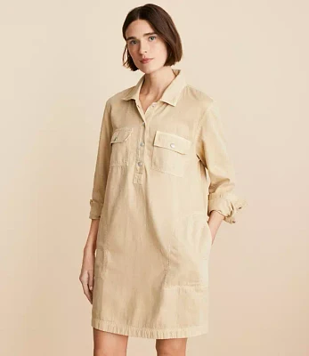 Lou & Grey Utility Pocket Shirtdress