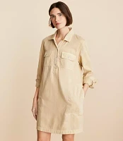 Lou & Grey Utility Pocket Shirtdress