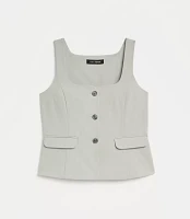 LOFT Versa Seasonless Square Neck Pocket Vest