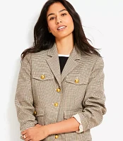 Plaid Eisenhower Jacket