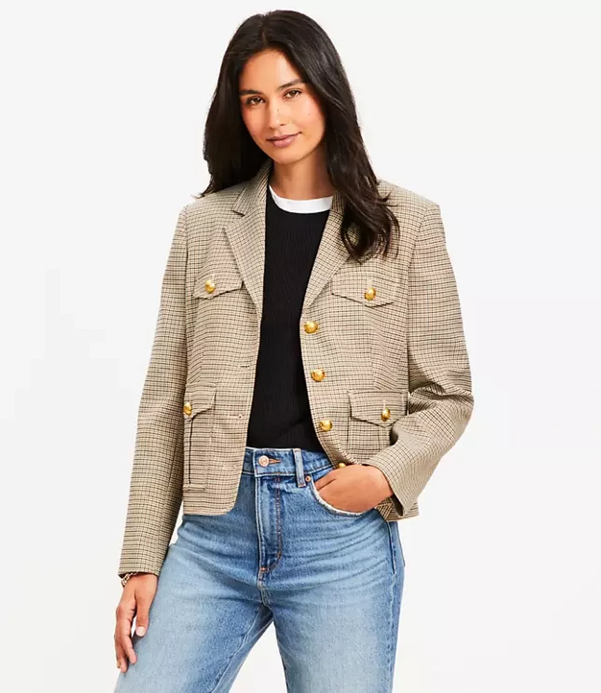 Plaid Eisenhower Jacket