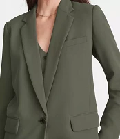 LOFT Versa Crepe Drape Relaxed Blazer