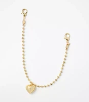 Puffy Heart Bag Charm