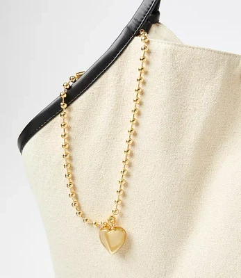 Puffy Heart Bag Charm