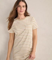 Haven Well Within Organic Cotton Interlock Stripe T-Shirt Dress