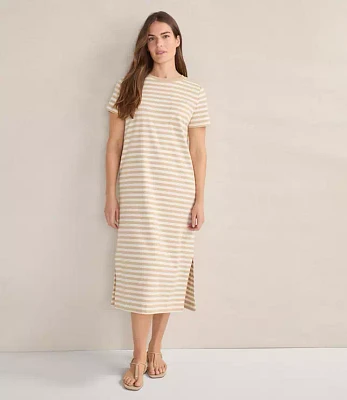 Haven Well Within Organic Cotton Interlock Stripe T-Shirt Dress