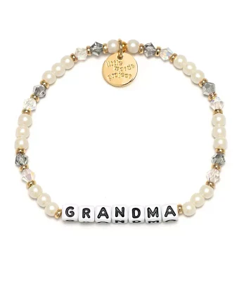 Little Words Project Grandma Stretch Bracelet