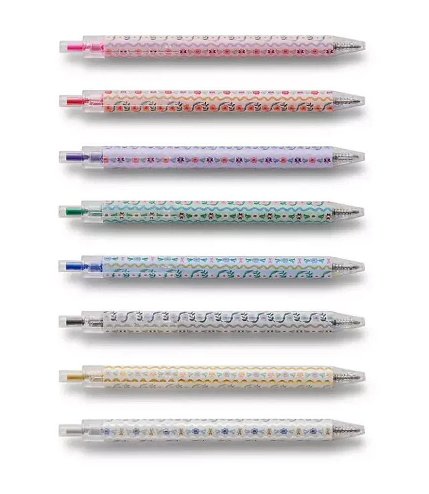 Rifle Paper Co. Delphine Gel Pen Set of 8