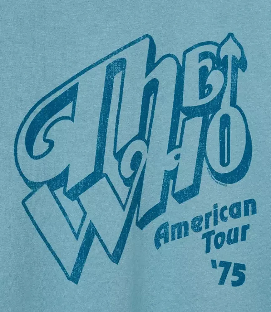Junk Food  The Who American Tour '75 Original Tee