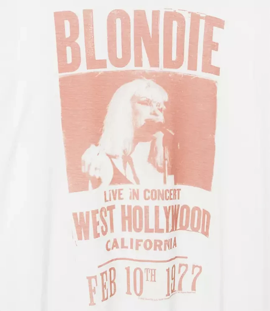 Junk Food Blondie West Hollywood Vintage Tissue Tee