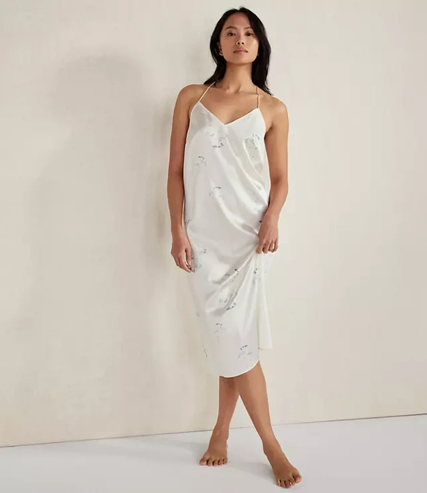 Haven Well Within Washable Silk Delicate Floral Chemise