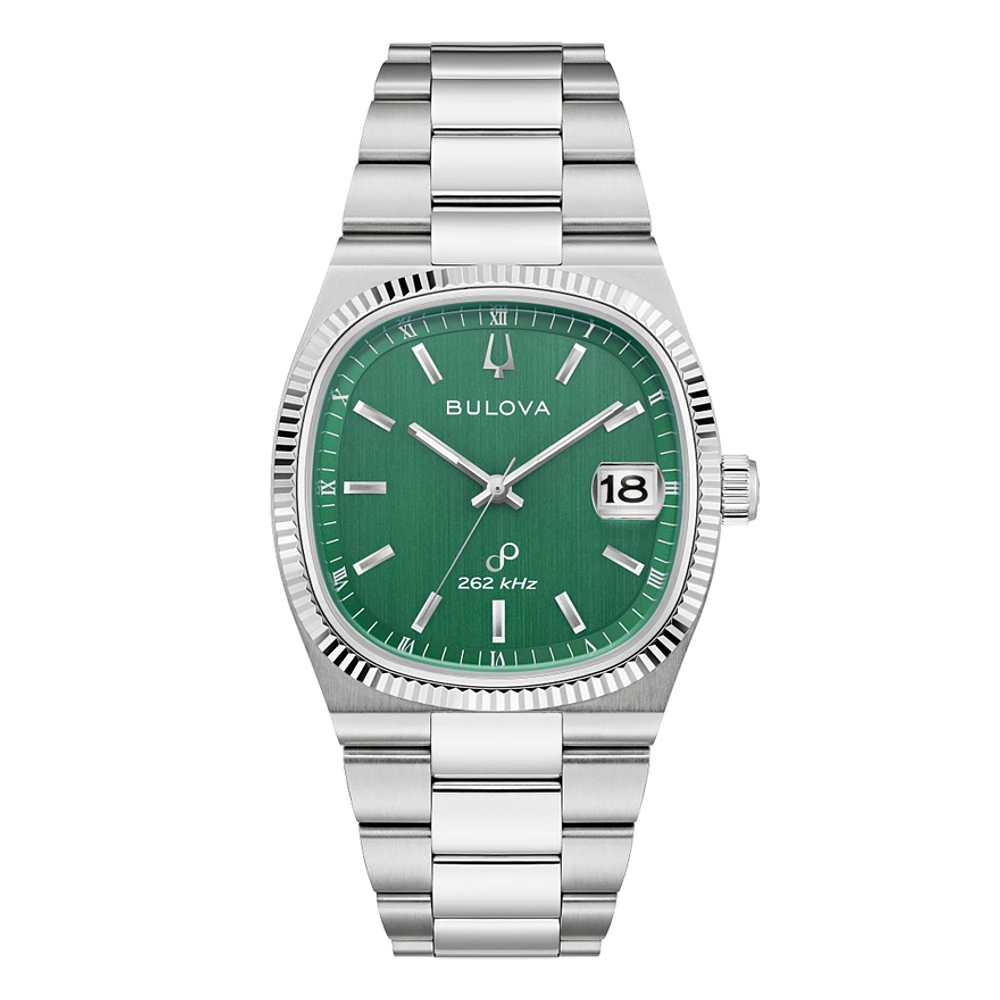 Bulova Super Seville Green Dial Watch | 96B439