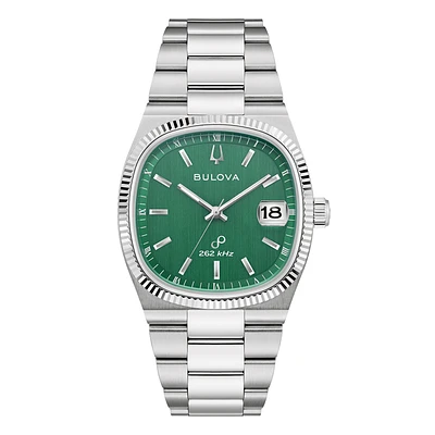 Bulova Super Seville Green Dial Watch | 96B439