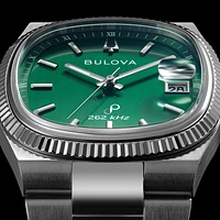 Bulova Super Seville Green Dial Watch | 96B439