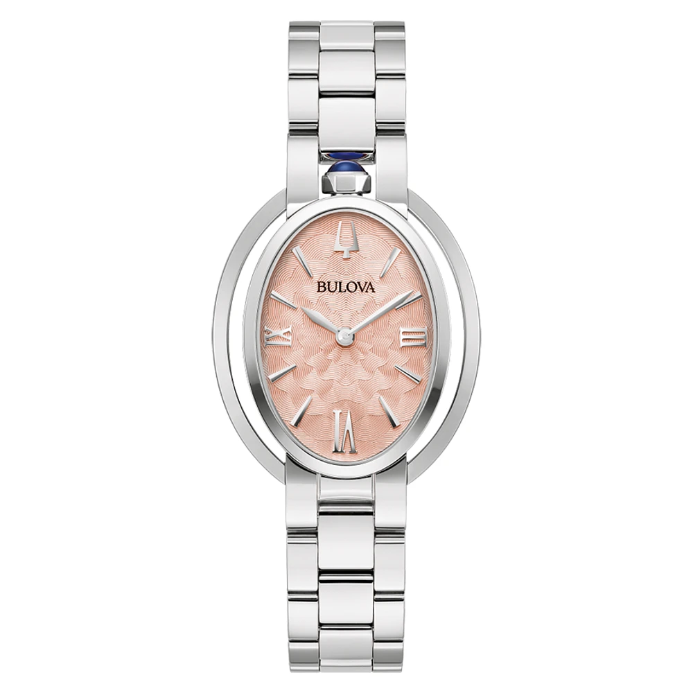 Bulova Rubaiyat Salmon Dial Watch | 96L331