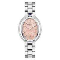 Bulova Rubaiyat Salmon Dial Watch | 96L331