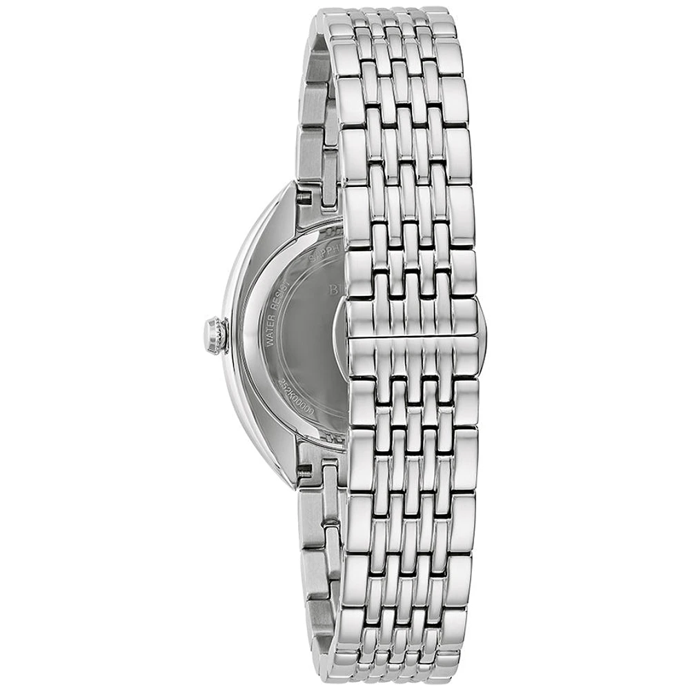 Bulova Classic 30mm Black Dial Watch | 96R252