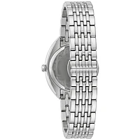 Bulova Classic 30mm Black Dial Watch | 96R252