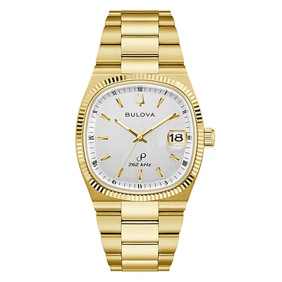 Bulova Super Seville Silver Dial Watch | 97B223