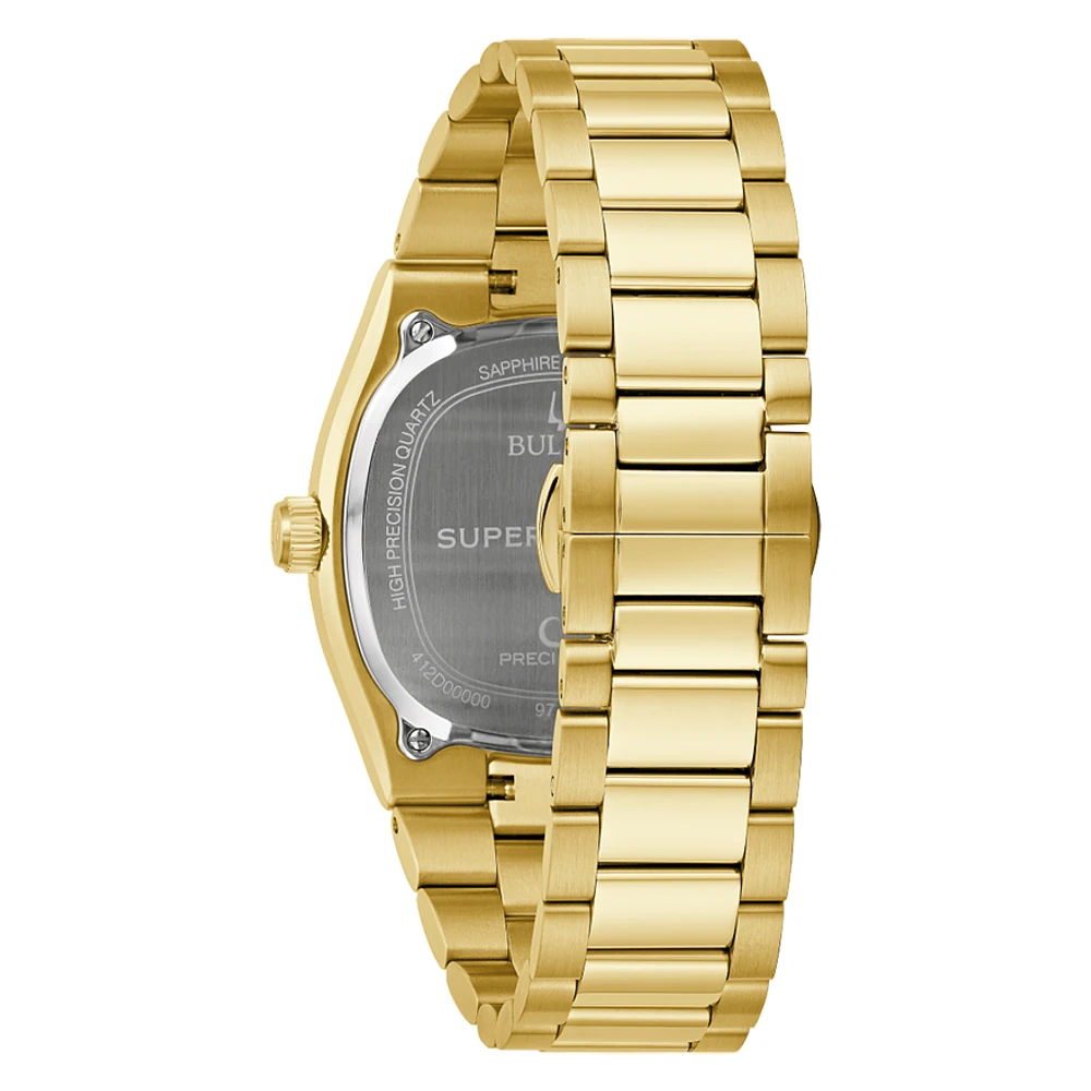 Bulova Super Seville Silver Dial Watch | 97B223