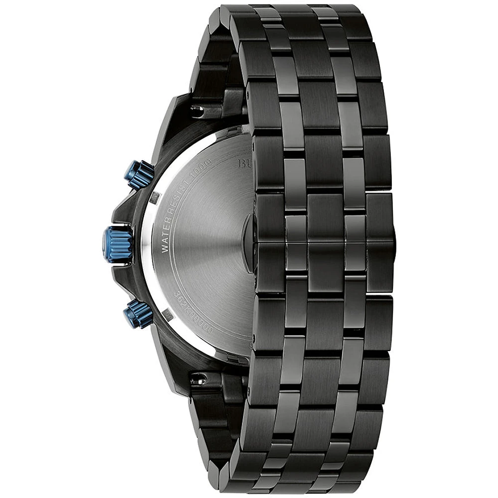 Bulova Marine Star 44mm Blue Dial Quartz Watch | 98B410