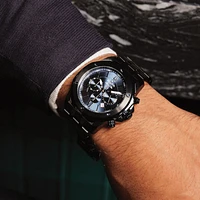Bulova Marine Star 44mm Blue Dial Quartz Watch | 98B410