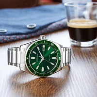 Citizen Brycen Men's Eco-Drive Watch With Green Dial | AW1598-70X