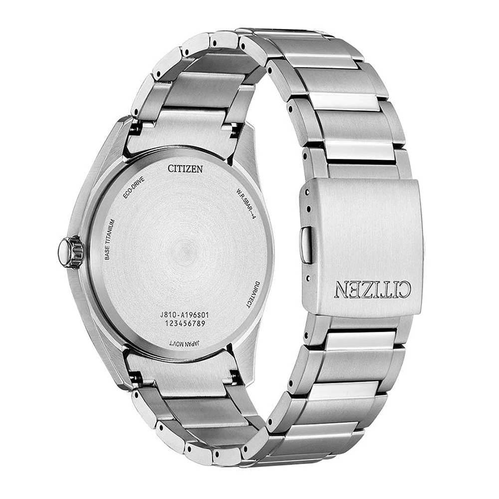 Citizen Eco-Drive Mens Super Titanium Eco-Drive Watch 41.5mm | AW1641-