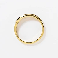 Gent's Channel Set Diamond Ring 10K Yellow Gold (0.25 ct tw)