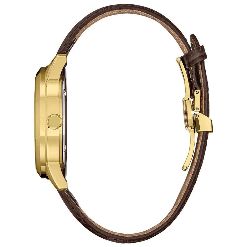 Citizen Eco-Drive Classic Leather Strap Watch | BU2112-06E