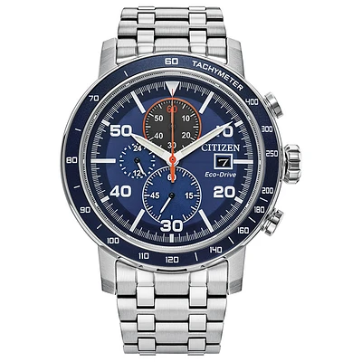 Citizen Eco-Drive Brycen Chronograph Blue Dial Men's Watch | CA0850-59