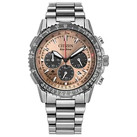 Citizen Eco-Drive Promaster Navihawk Salmon Dial Watch | CA4664-60X