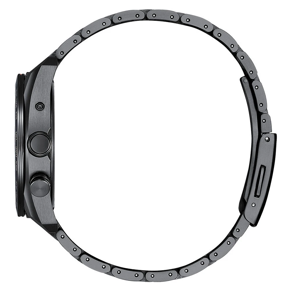 Citizen Eco-Drive Attesa Hakuto-R Black Dial Super Titanium | CB0285-6