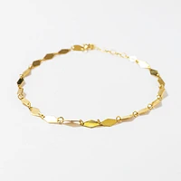 Link Bracelet in 10K Yellow Gold