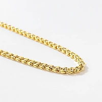 3.5mm Double Link Chain in 10K Yellow Gold (17")