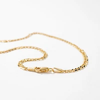 2.6mm Curb Chain in 10K Yellow Gold (20")