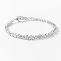 Lab Grown Diamond Tennis Bracelet in 14K White Gold (5.00 ct tw)