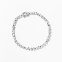 Lab Grown Diamond Tennis Bracelet in 14K White Gold (5.00 ct tw)