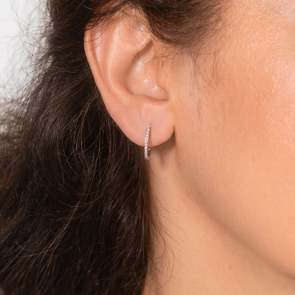 Multi-Look Diamond Dangle Earrings in 10K White Gold (0.50 ct tw)
