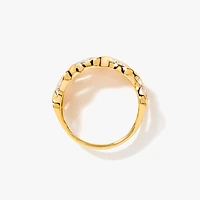 Diamond Cluster Ring 10K Yellow Gold (0.45 ct tw)
